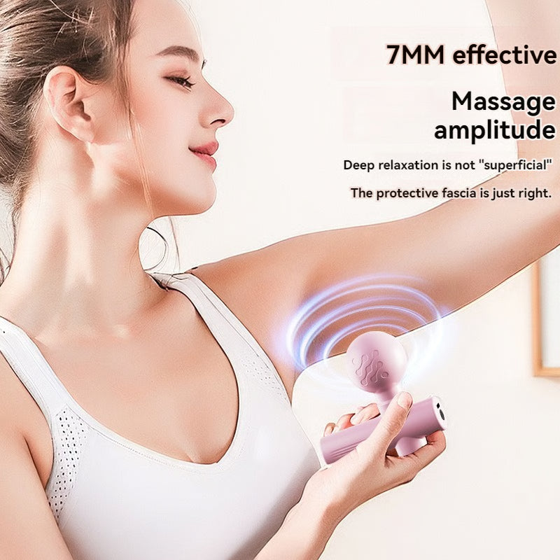 Mini Deep Tissue Massage Gun Portable Percussion Massager for Neck Back and Muscle Recovery