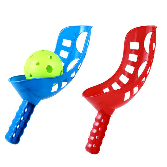 Kids Scoop Ball Catch Game Set Outdoor Beach Toss Toy for Family Fun