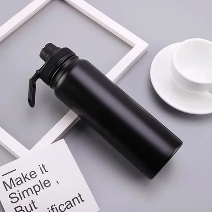 Insulated Stainless Steel Sports Water Bottle with Large Capacity and Vacuum Seal