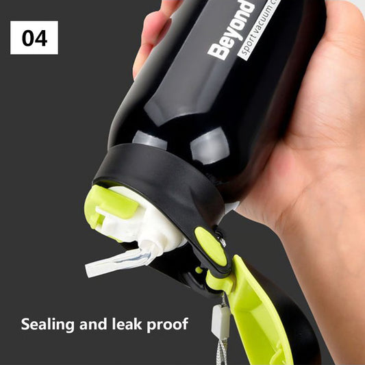 Outdoor Sport Cycling Water Bottle Vacuum Stainless Steel Thermo Drink Mug for Travel and Cycling