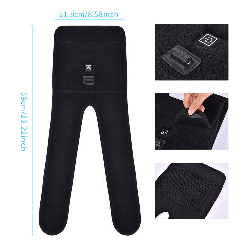 USB Charging Arthritis Knee Brace Infrared Heating for Joint Pain Relief