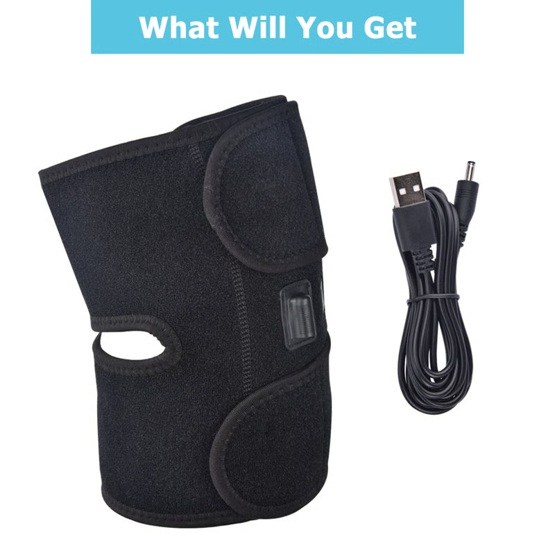 USB Charging Arthritis Knee Brace Infrared Heating for Joint Pain Relief