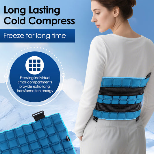 Self-absorbing Water Knee Brace Pad, Ice Packs Physiotherapy Hot & Ice Compress, Heated Knee Leg Neck Shoulder Hip Wrap