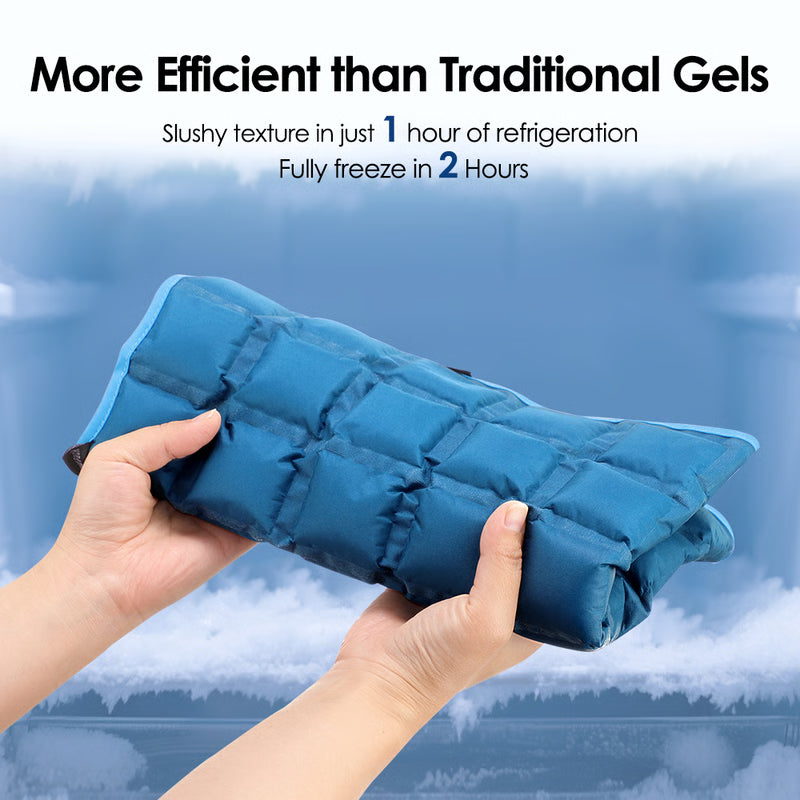 Self-absorbing Water Knee Brace Pad, Ice Packs Physiotherapy Hot & Ice Compress, Heated Knee Leg Neck Shoulder Hip Wrap