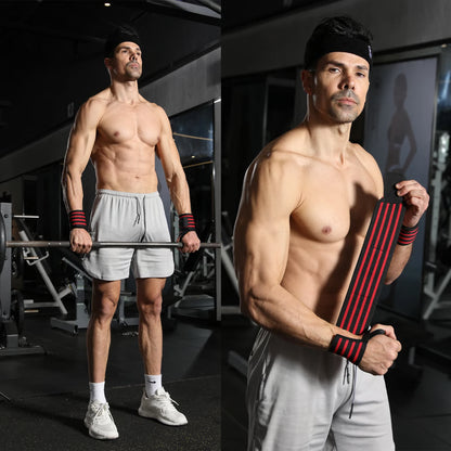 Weight Lifting Wrist Band, Gym Fitness Straps Support, Wrist Wraps for Sports Equipment