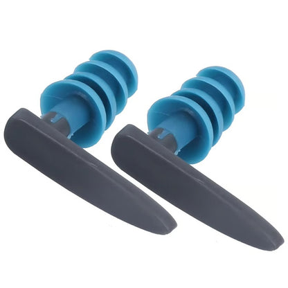 2PCS Waterproof Diving Earplugs – Professional Elastic Soft Earplugs for Swimming & Diving