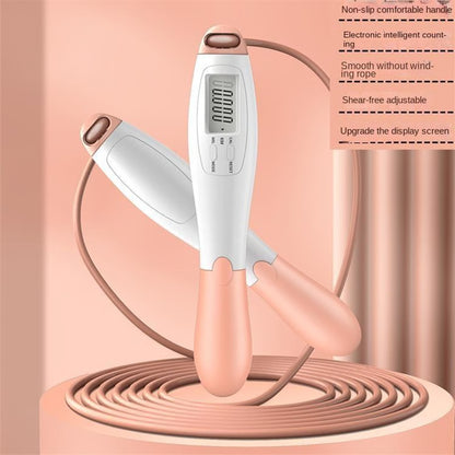 Smart Cordless Electronic Jumping Rope with Counting Speed Skipping Counter for Gym Fitness Crossfit Training
