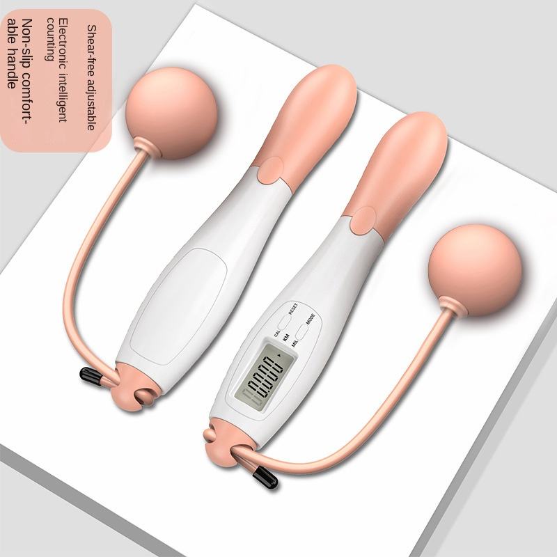 Smart Cordless Electronic Jumping Rope with Counting Speed Skipping Counter for Gym Fitness Crossfit Training