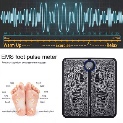 EMS Muscle Massager & Blood Stimulator Foot Mat