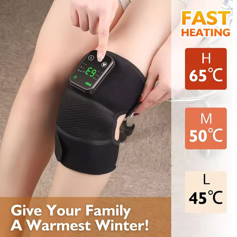 ThermaRelief Rechargeable Heated Knee Massager