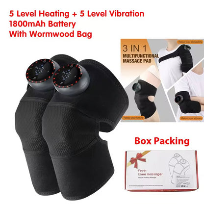 ThermaRelief Rechargeable Heated Knee Massager
