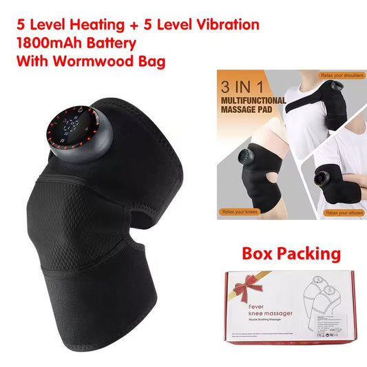 ThermaRelief Rechargeable Heated Knee Massager
