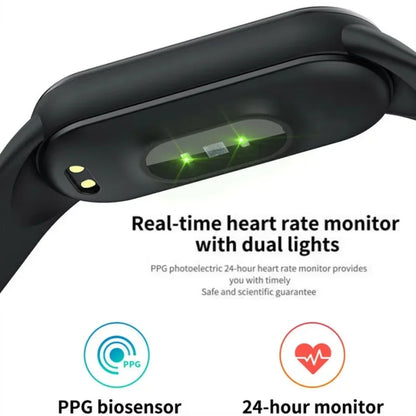 M4 Smart Watch Band, Heart Rate, Blood Pressure & Fitness Tracker