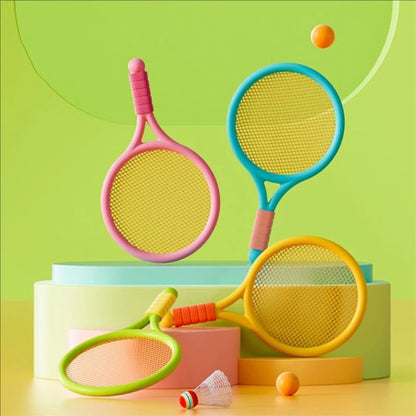 Kids Badminton Racket Set with Ball and Shuttlecock for Beginner Outdoor Family Play