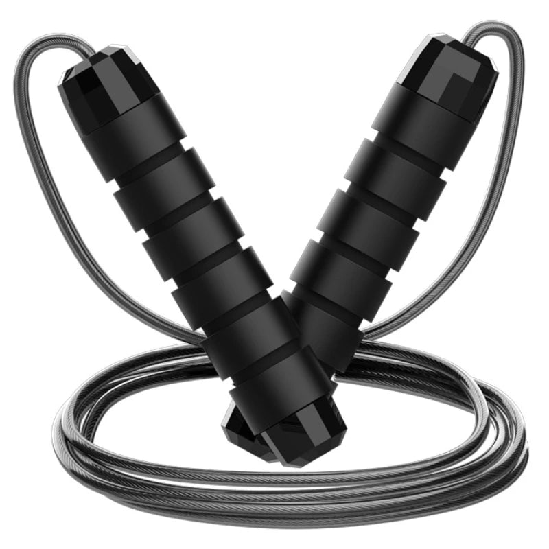 Adjustable Jump Rope for Workouts – Steel Wire, Tangle-Free Skipping Exercise for Home & Gym