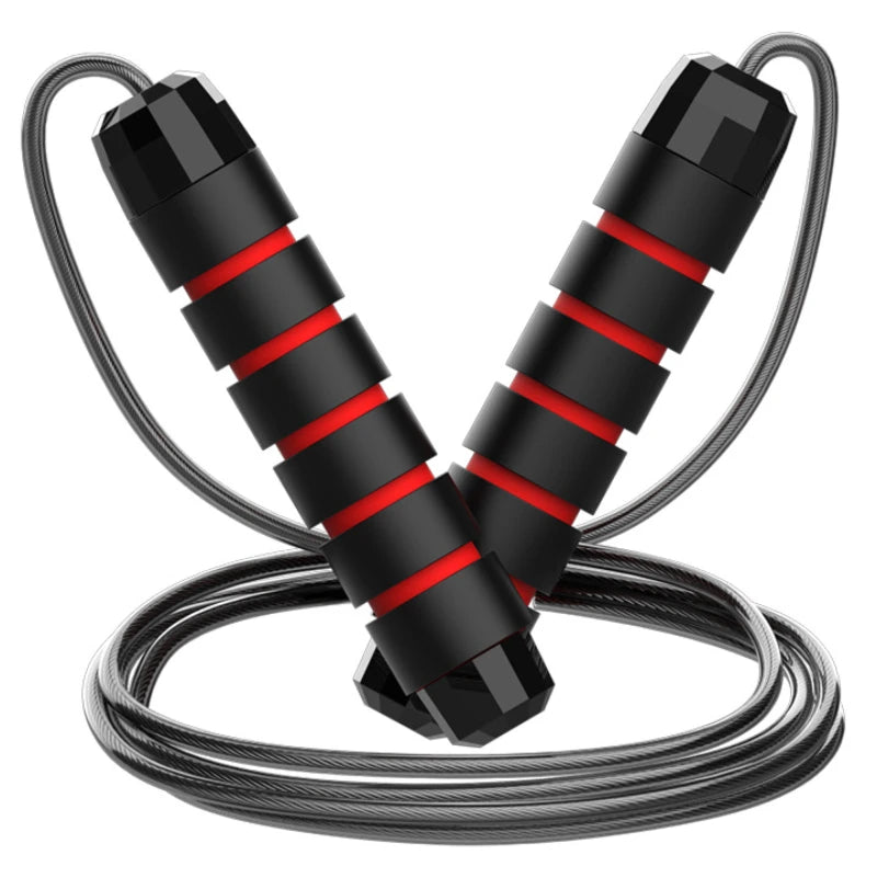 Adjustable Jump Rope for Workouts – Steel Wire, Tangle-Free Skipping Exercise for Home & Gym