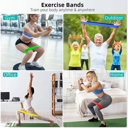 Resistance Bands Set for Yoga Fitness Training and Full Body Workouts