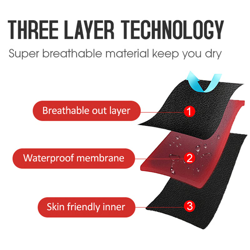 Waterproof, Breathable, Warm Socks for Hiking, Backpacking & Outdoor Adventures