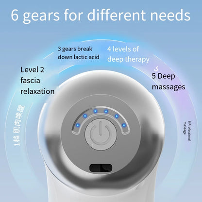 Muscle Massager for Home Fitness, Mini Electric Fascia Gun, Deep Tissue Neck Arm Leg Relaxation Massage Tool