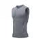 Mens Running Vest Quick Dry Sleeveless Ice Silk Workout Shirt