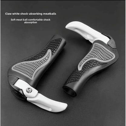 Ergonomic Bike Handlebar Grips, Shockproof Road Bicycle Grips, Anti Slip Comfortable Shock Absorbing Bike Accessories