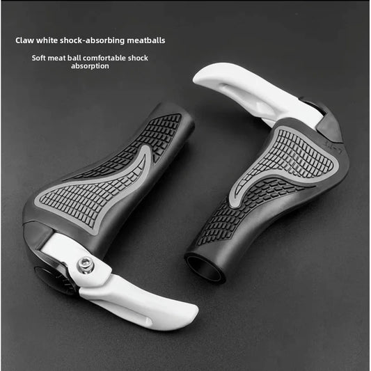 Ergonomic Bike Handlebar Grips, Shockproof Road Bicycle Grips, Anti Slip Comfortable Shock Absorbing Bike Accessories