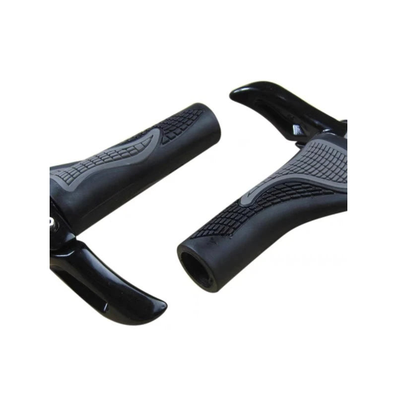 Ergonomic Bike Handlebar Grips, Shockproof Road Bicycle Grips, Anti Slip Comfortable Shock Absorbing Bike Accessories