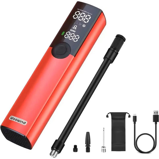 Portable Electric Bike Pump 150 PSI Rechargeable Tire Inflator
