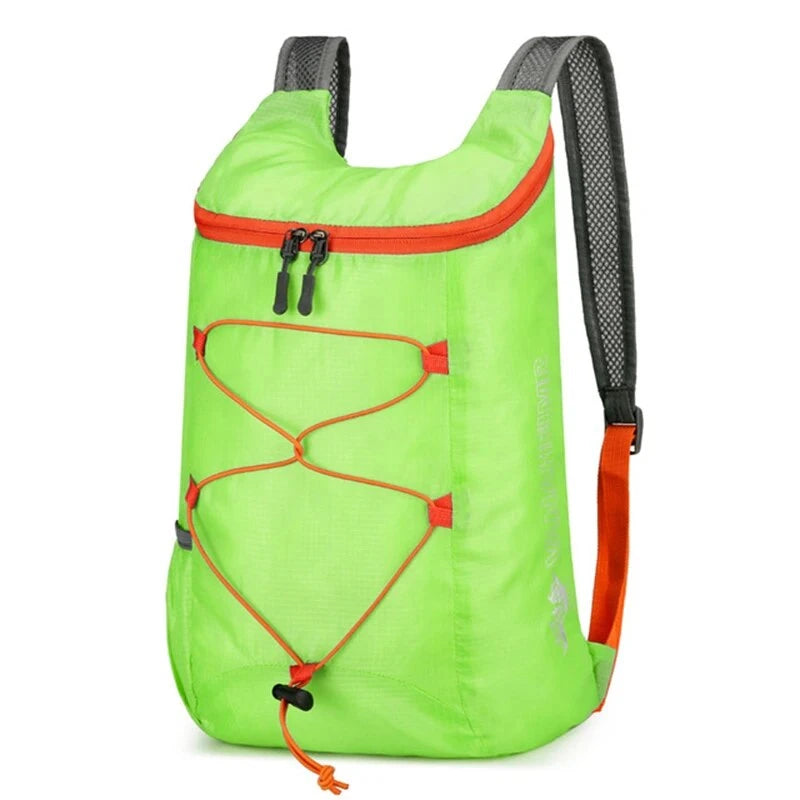 Ultra Lightweight Waterproof Daypack for Camping Hiking Travel, Compact Folding Backpack, Durable Nylon Fabric Sports