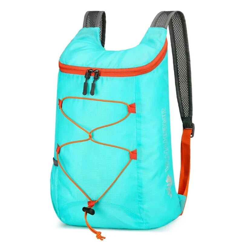 Ultra Lightweight Waterproof Daypack for Camping Hiking Travel, Compact Folding Backpack, Durable Nylon Fabric Sports