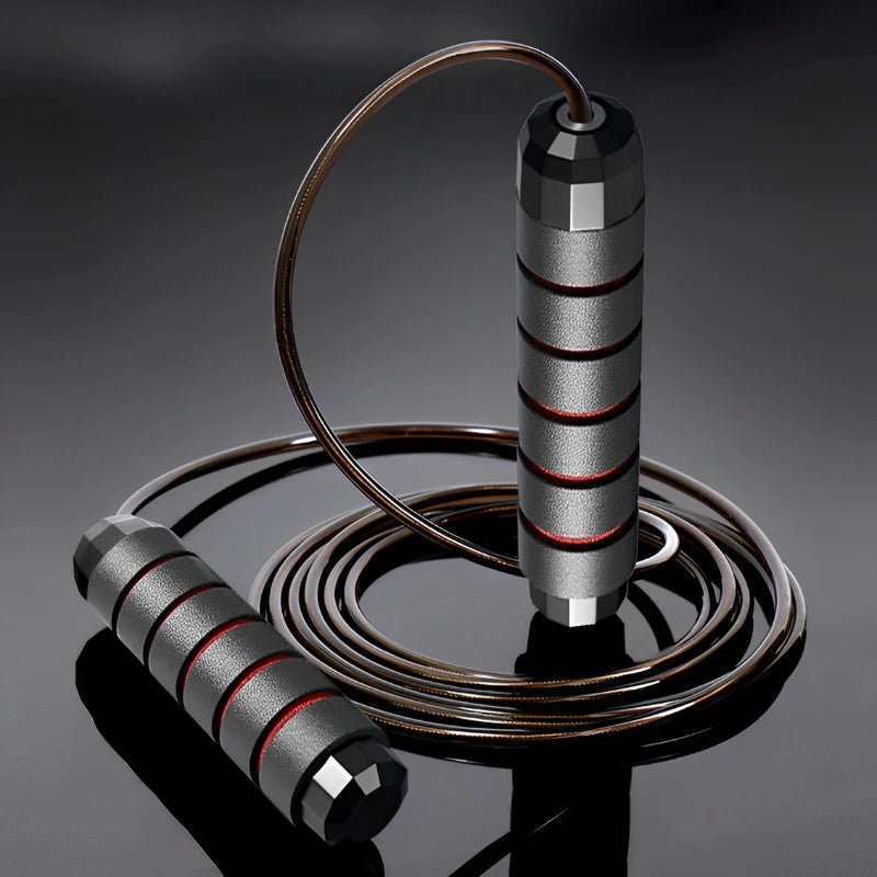 Adjustable Jump Rope for Workouts – Steel Wire, Tangle-Free Skipping Exercise for Home & Gym