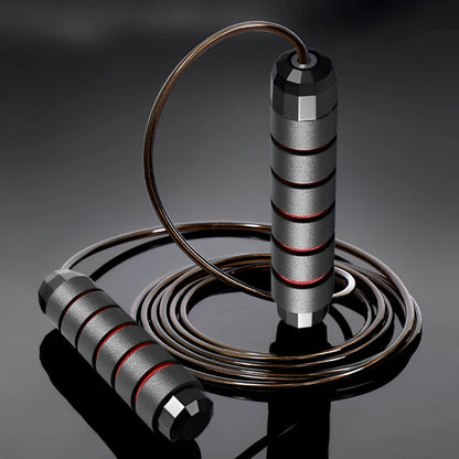 Adjustable Jump Rope for Workouts – Steel Wire, Tangle-Free Skipping Exercise for Home & Gym