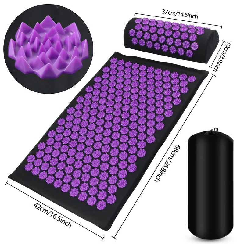 Massage Cushion Yoga Acupressure Mat