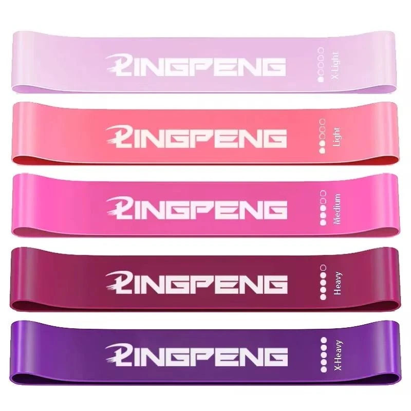 Resistance Bands Set for Yoga Fitness Training and Full Body Workouts