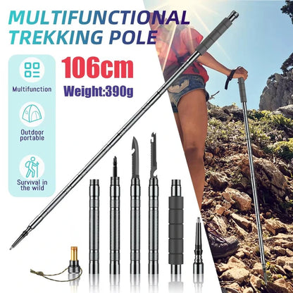 Ultralight Collapsible Trekking Poles – Adjustable Hiking & Climbing Sticks