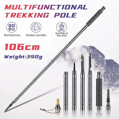 Ultralight Collapsible Trekking Poles – Adjustable Hiking & Climbing Sticks