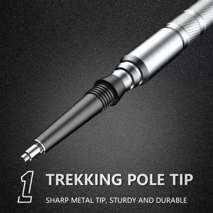 Ultralight Collapsible Trekking Poles – Adjustable Hiking & Climbing Sticks