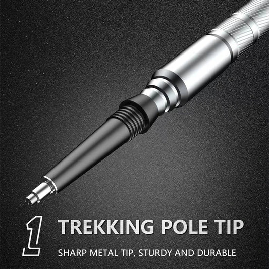 Ultralight Collapsible Trekking Poles – Adjustable Hiking & Climbing Sticks