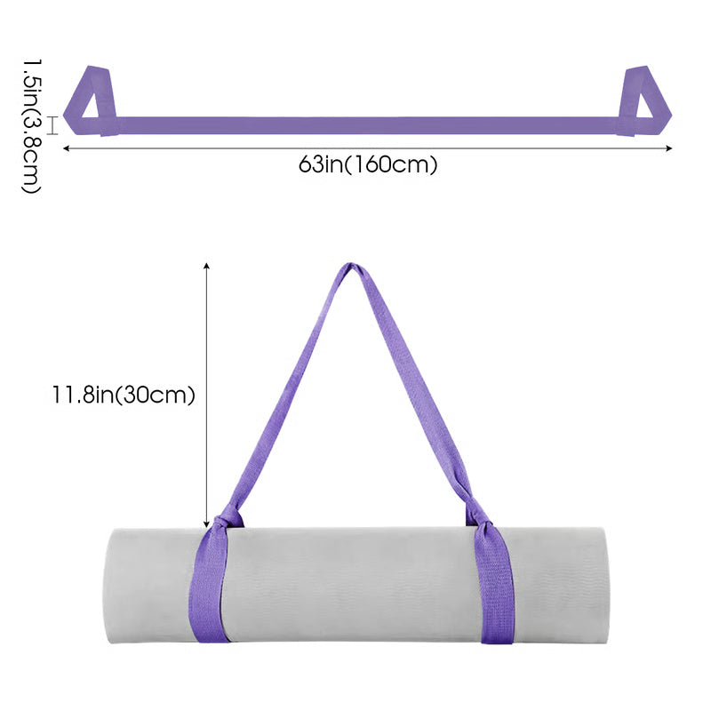 Cotton Yoga Mat Strap, Versatile Storage Strap, Yoga Mat Bag Tied Rope