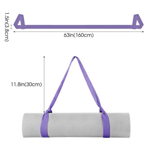 Cotton Yoga Mat Strap, Versatile Storage Strap, Yoga Mat Bag Tied Rope